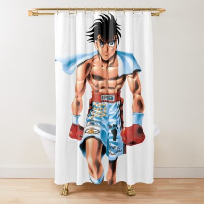 Hajime No Ippo Ready For Fight Shower Curtain
