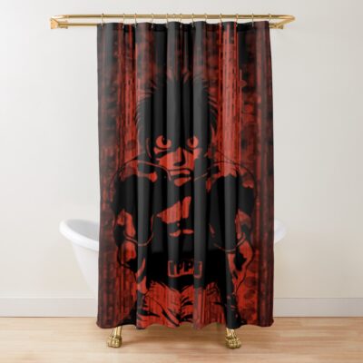 Hajime No Ippo T Shirtboxer Dark Side Shower Curtain