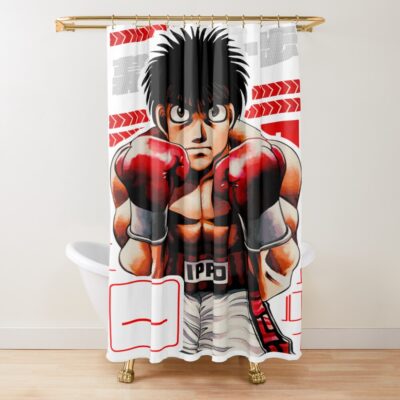 Ippo Makunouchi Hajime No Ippo Cover Series V1 Color Version Shower Curtain