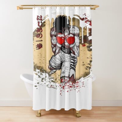 Graphic Vintage Ippo Graphic Picture Shower Curtain