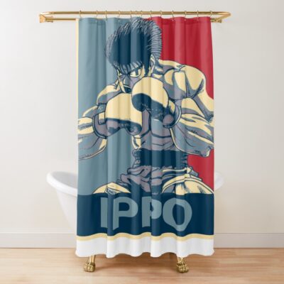 Hajime No Ippo Boxing Anime Hope Shower Curtain