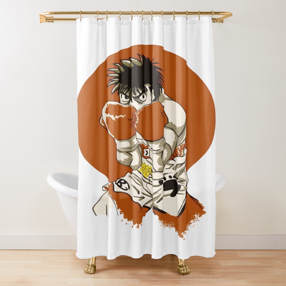 Hajime No Ippo Defense Mode Shower Curtain