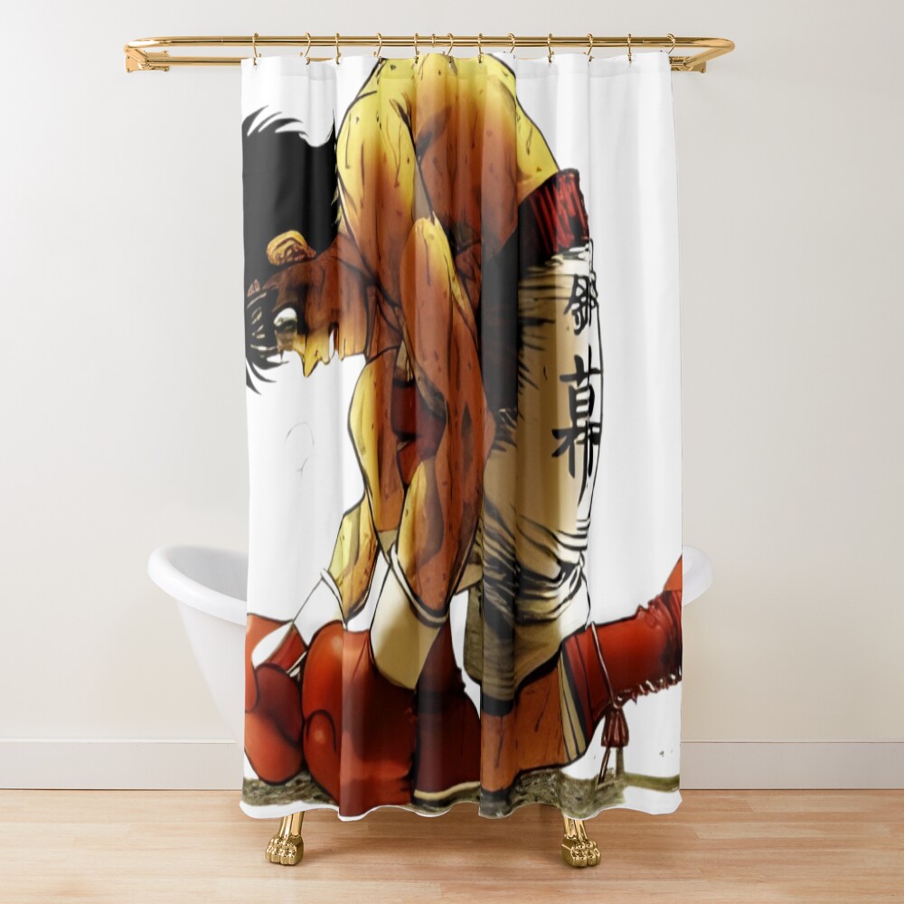 Hajime No Ippo Never Give Up Shower Curtain