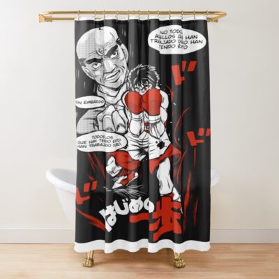 Hajime No Fanfic Ippo 1 Shower Curtain