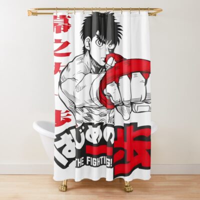 Hajime No Ippo Ippo Makunouchi Shower Curtain