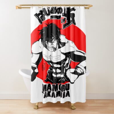 Mamoru Takamura Hajime No Ippo Shower Curtain