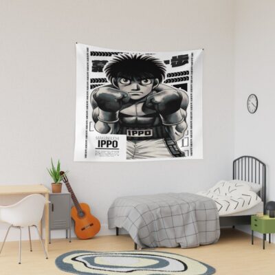 Ippo Makunouchi Hajime No Ippo Cover Series V2 Tapestry