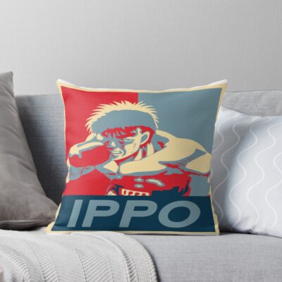 Classic Photo Ippo Makunouchi For Men Women Throw Pillow