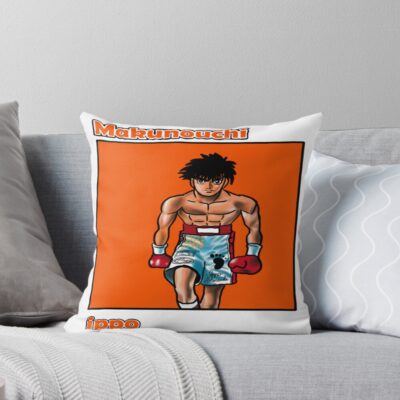 Classic Art Ippo Makunouchi Gifts For Fans Throw Pillow
