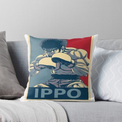 Hajime No Ippo Boxing Anime Hope Throw Pillow
