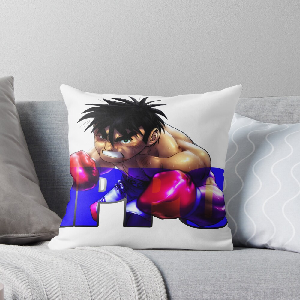 Classic Ippo Makunouchi Gifts Men Throw Pillow